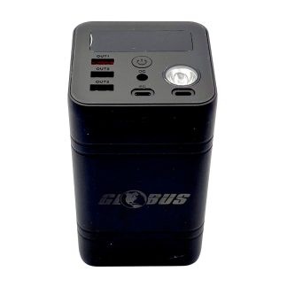 Корпус з платою для складання Power Bank Globus 60000mAh 100W Чорний