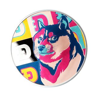 Срібна монета 1Ð Doge Coin 1oz 2022 United States