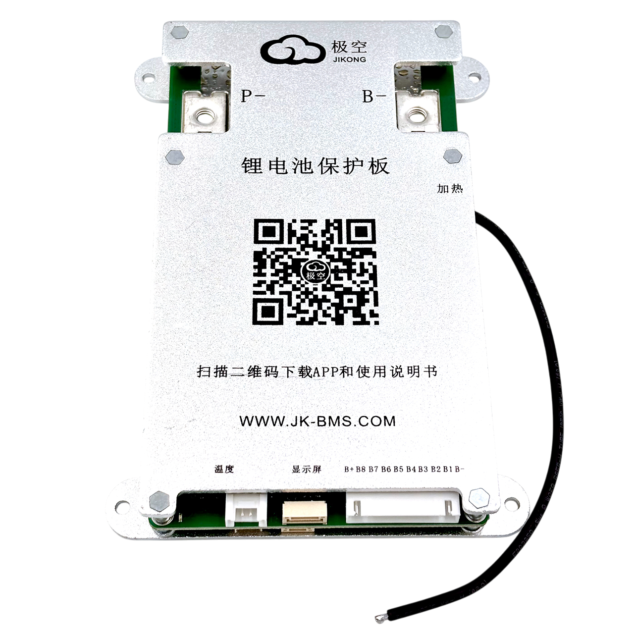 BMS JK-B1A8S10PHC 100A 4S-8S 1A для LiFePO4/Li-ion/LTO