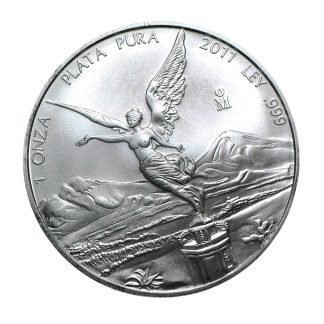 Серебряная монета Либертад (Libertad) 1oz 2011 Мексика