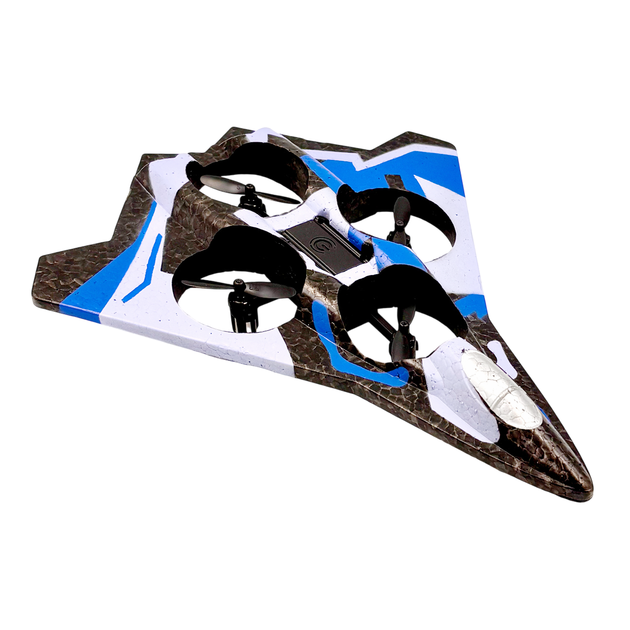 Дрон-самолет для детей B2 Stealth Fighter 360° RC 2.4GHz – Синий
