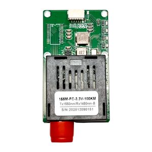Оптоволоконный приемник для FPV дронов RX 155M-FC-3.3V до 100 км