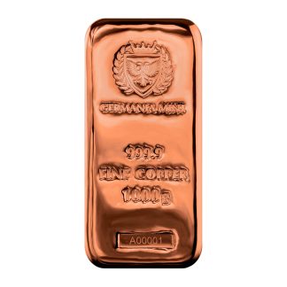 Мідний злиток Germania Mint Premium 1кг Польша